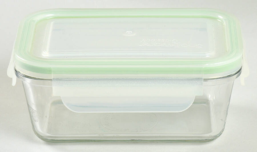 Storage Containers 5" Rectangular Storage Container & Plastic Lid by Glasslock-1