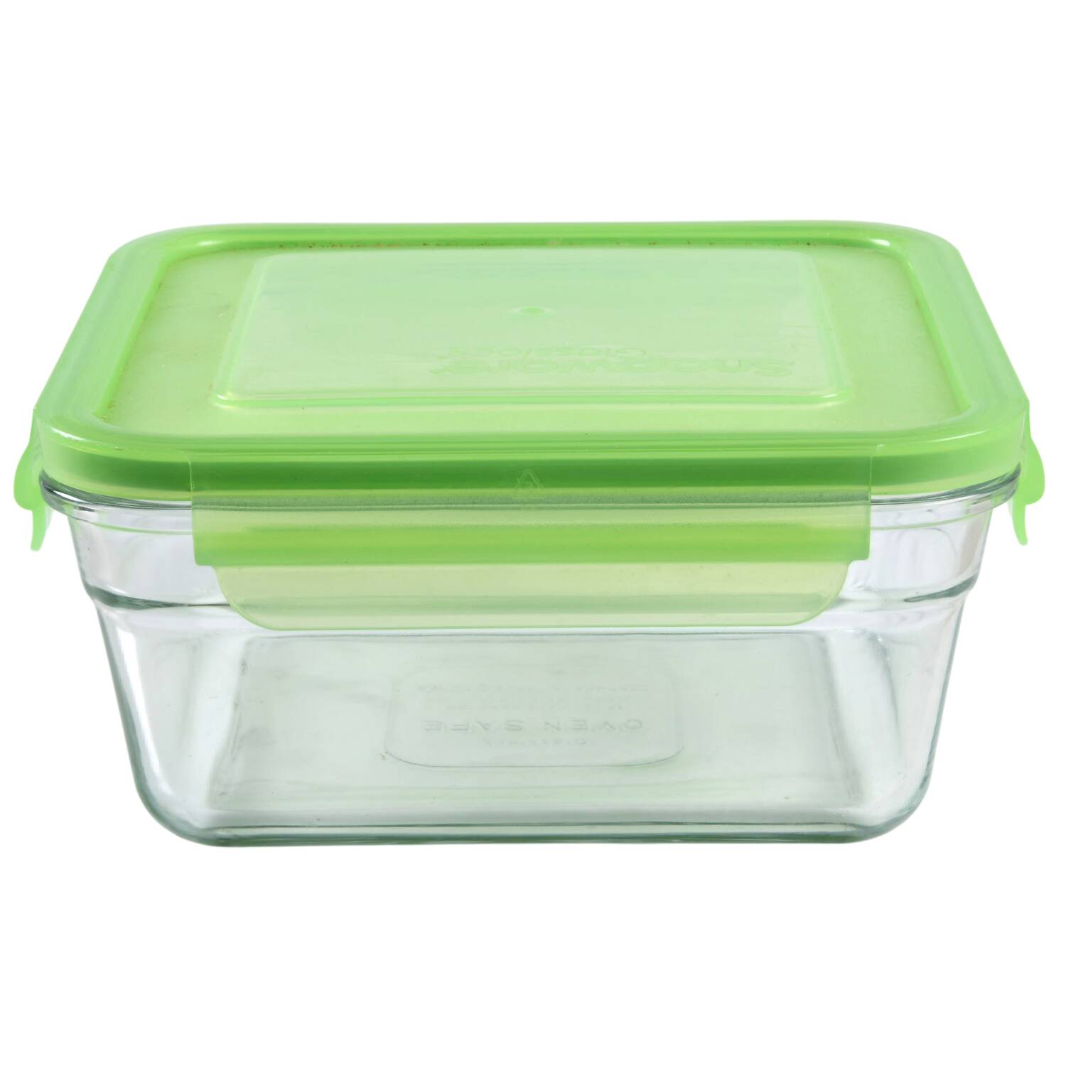 Storage Containers 7" Square Storage Container & Plastic Lid by Glasslock-1