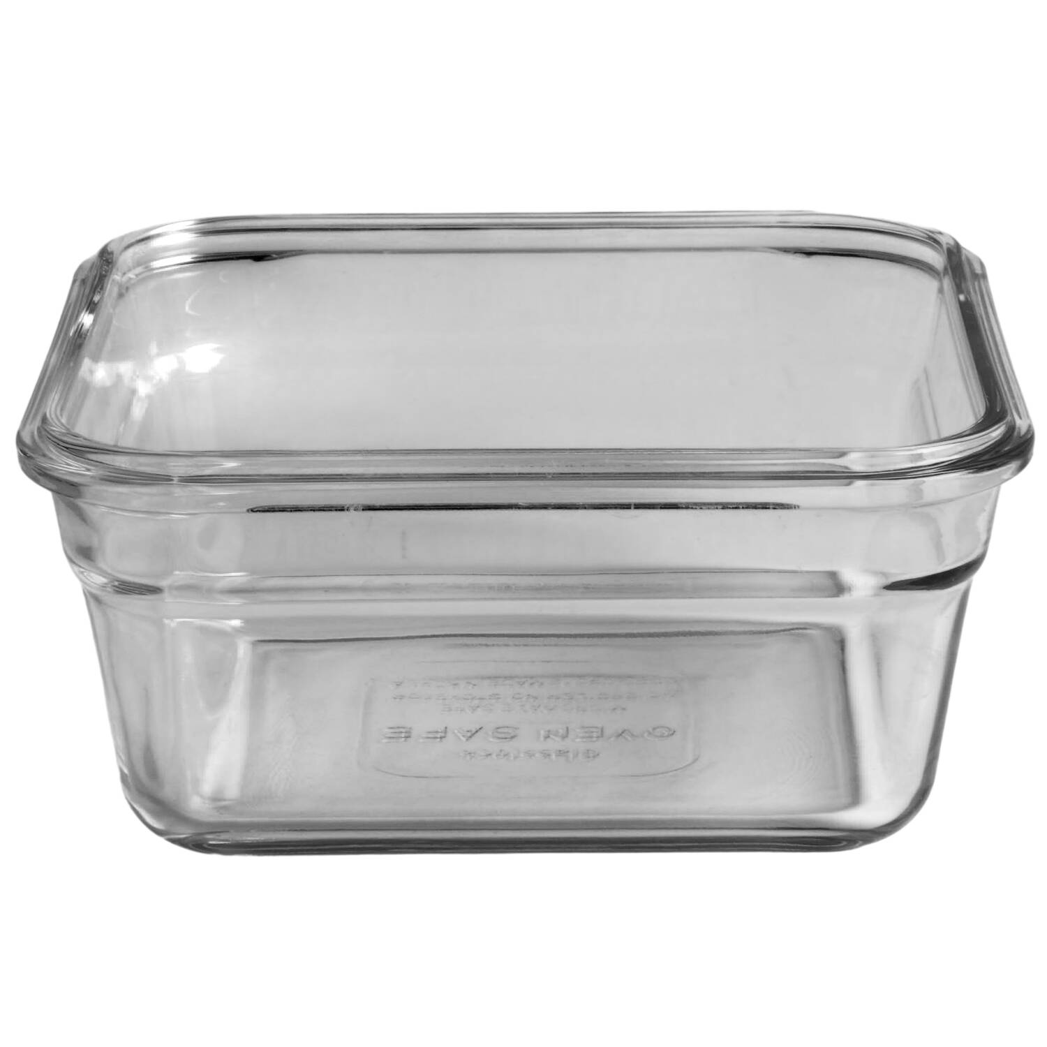 Storage Containers 5" Square Storage Container No Plastic Lid by Glasslock-1