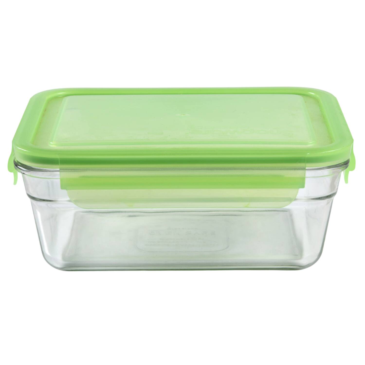 Storage Containers 8" Rectangular Storage Container & Plastic Lid by Glasslock-1