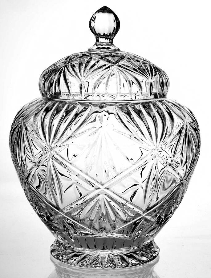 Windsor Large Ginger Jar & Lid by Godinger-1