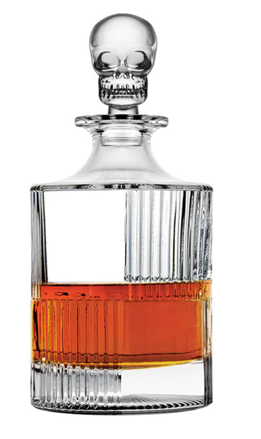 Halloween Collection Round Decanter & Stopper by Godinger-1