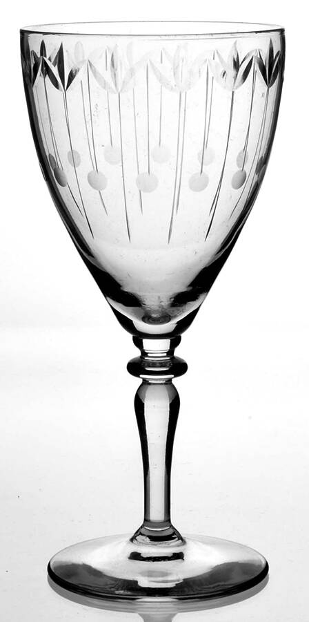 77-1 Water Goblet by Glastonbury - Lotus-1