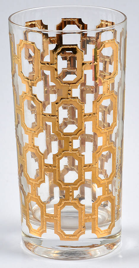 Gold Link 10 Oz Highball by Georges Briard-1
