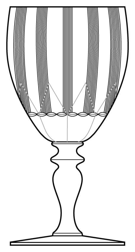 6-1 Water Goblet by Hawkes-1