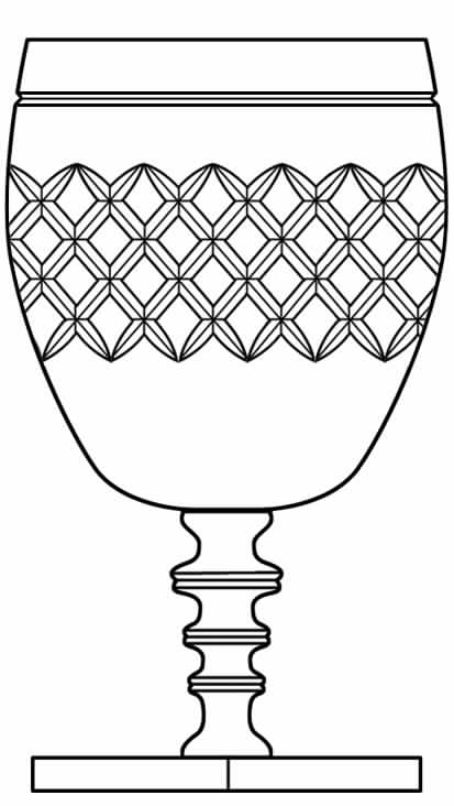 6027-1 Water Goblet by Hawkes-1