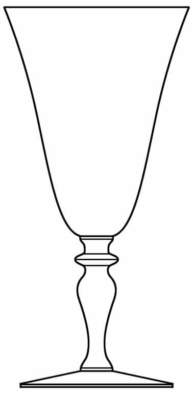 6030 (Non Optic) Water Goblet by Hawkes-1
