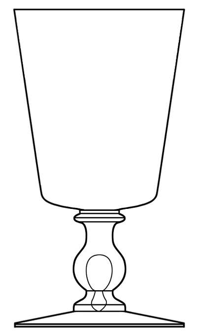 Stem 7 Water Goblet by Hawkes-1