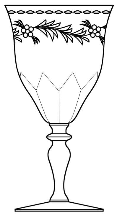 7041-2 Water Goblet by Hawkes-1