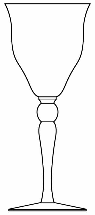 7090 (Non Optic) Water Goblet by Hawkes-1