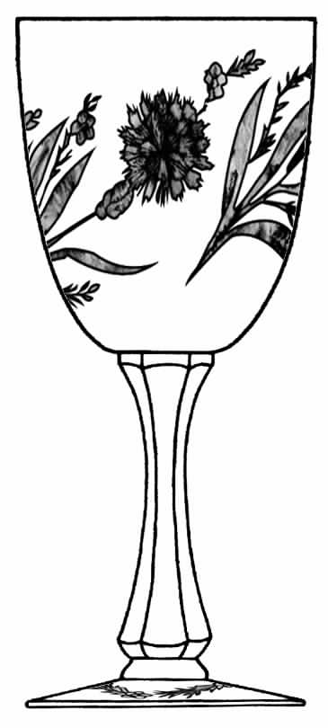 Carnation (Stem 7240) Water Goblet by Hawkes-1
