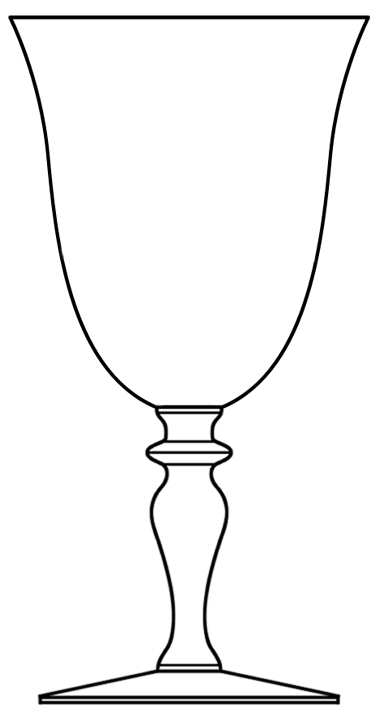 7375 (Non Optic) Water Goblet by Hawkes-1
