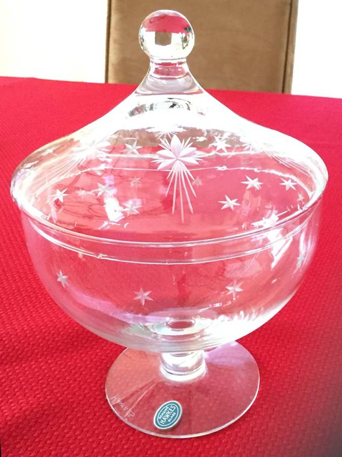 Aquila Footed Candy Dish & Lid by Hawkes-1