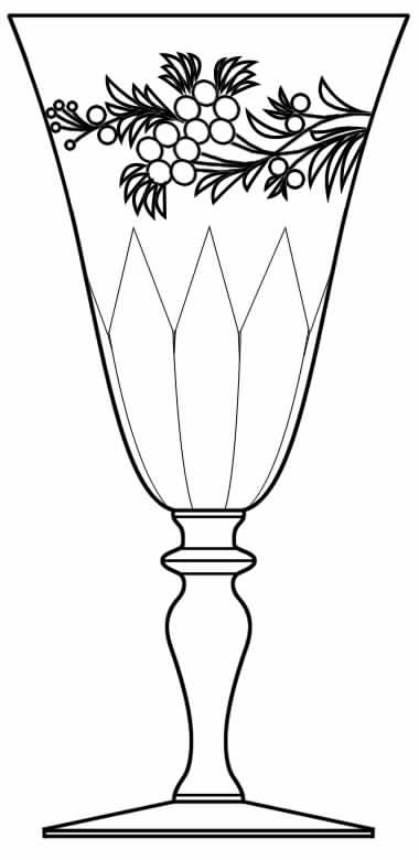 Argyle Water Goblet by Hawkes-1