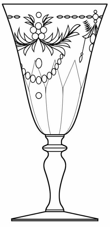 Avalon Water Goblet by Hawkes-1