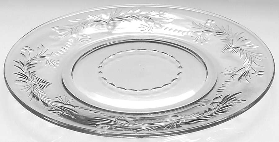 Barclay Luncheon Plate by Hawkes-1