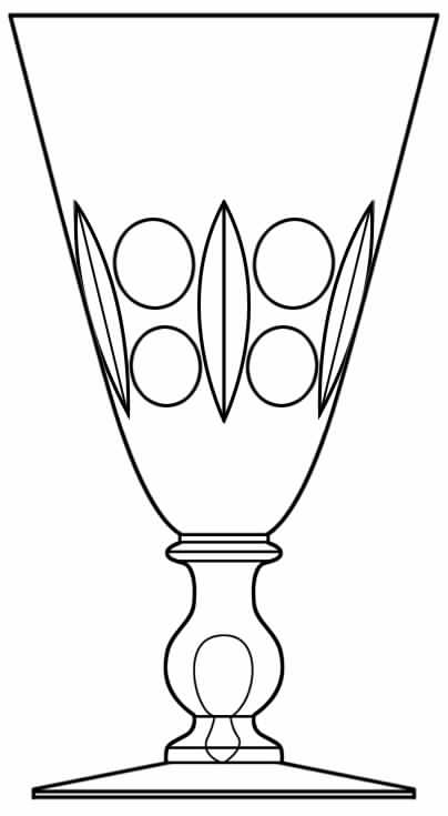 Belfast Water Goblet by Hawkes-1