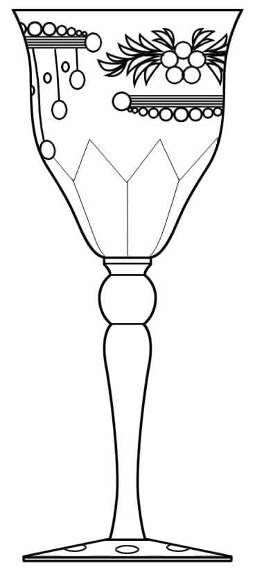 Beverly Water Goblet by Hawkes-1