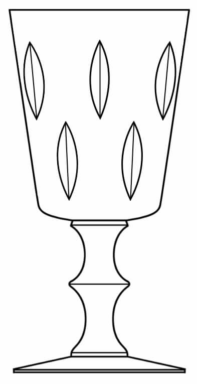 Carthage Water Goblet by Hawkes-1