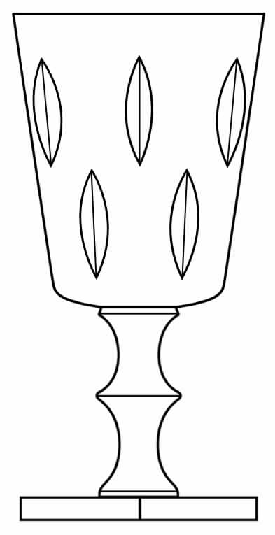 Carthage Water Goblet by Hawkes-1