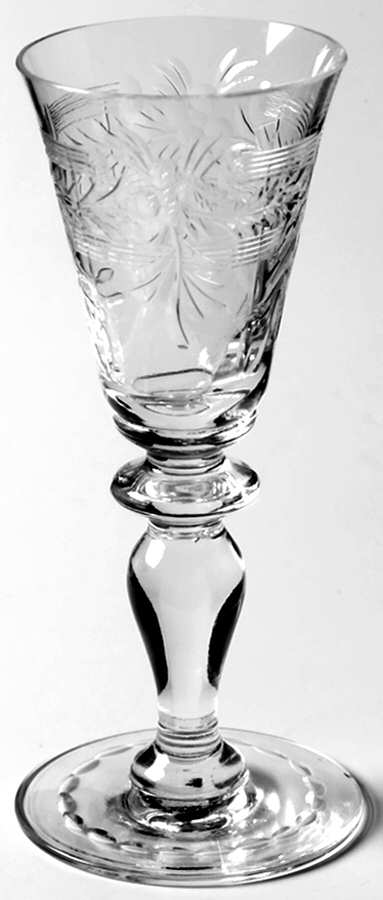 Chantilly Cordial Glass by Hawkes-1