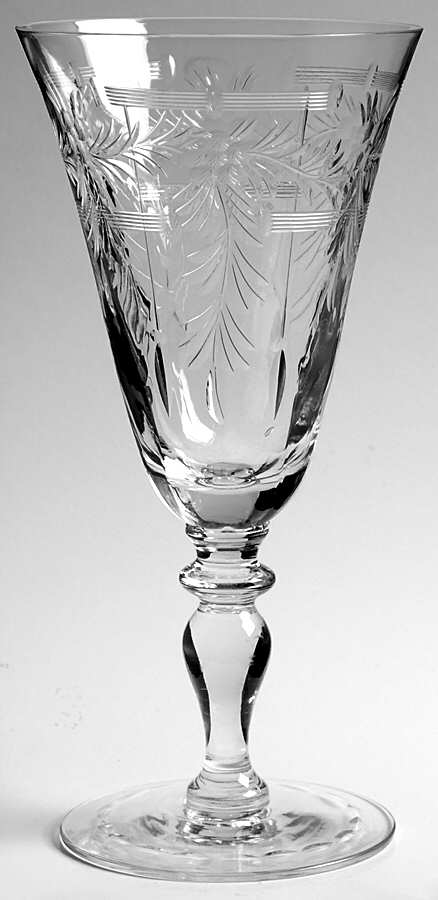 Chantilly Water Goblet by Hawkes-1