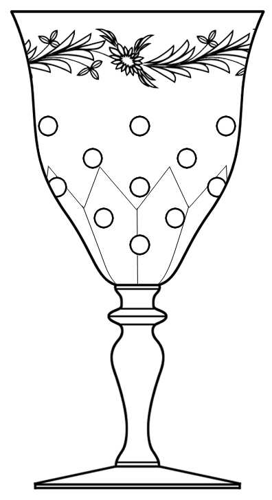 Christina Water Goblet by Hawkes-1