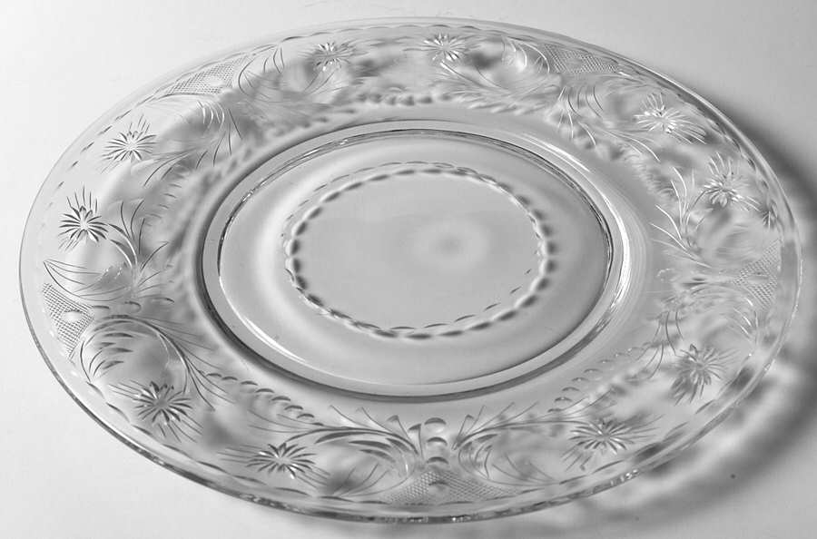 Clarendon Luncheon Plate by Hawkes-1