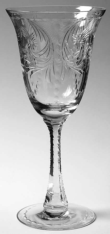 Clarendon Water Goblet by Hawkes-1