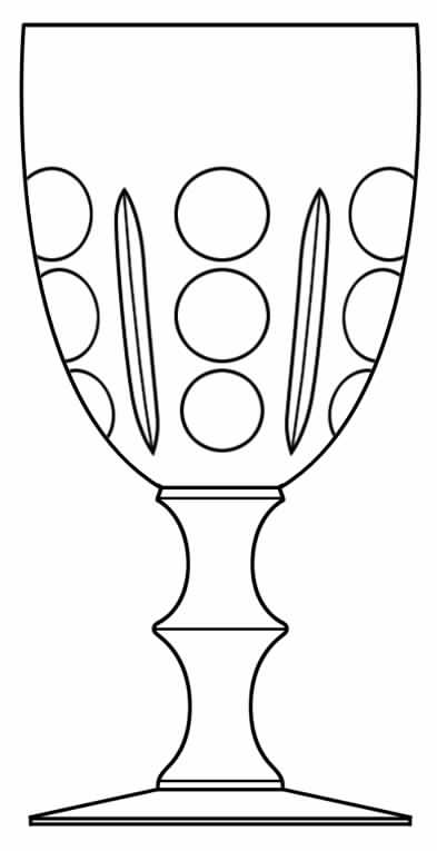 Colony Water Goblet by Hawkes-1