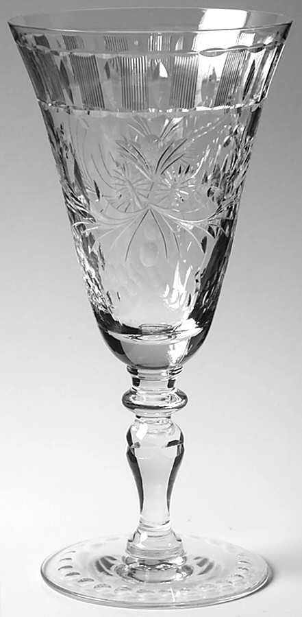 Coronet Water Goblet by Hawkes-1