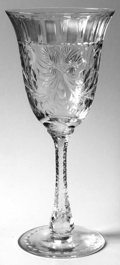 Coronet Water Goblet by Hawkes-1