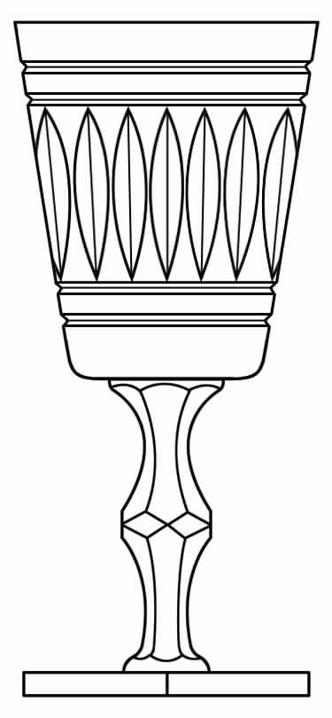 Dagney Water Goblet by Hawkes-1