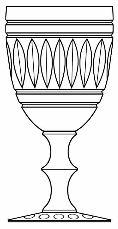 Dagney Water Goblet by Hawkes-1