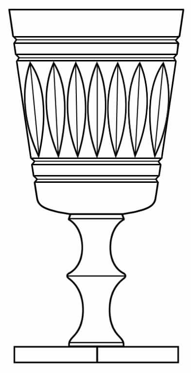 Dagney Water Goblet by Hawkes-1