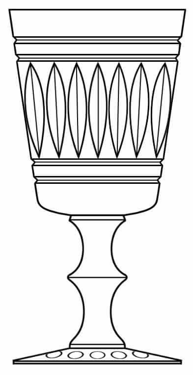 Dagney Water Goblet by Hawkes-1
