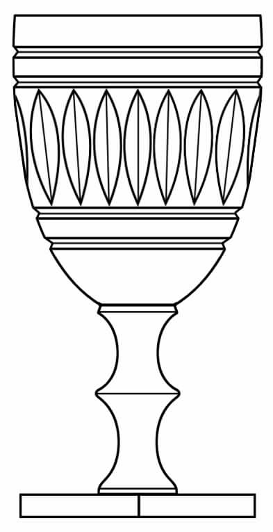 Dagney Water Goblet by Hawkes-1
