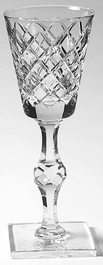 Delft Diamond Wine Glass by Hawkes-1