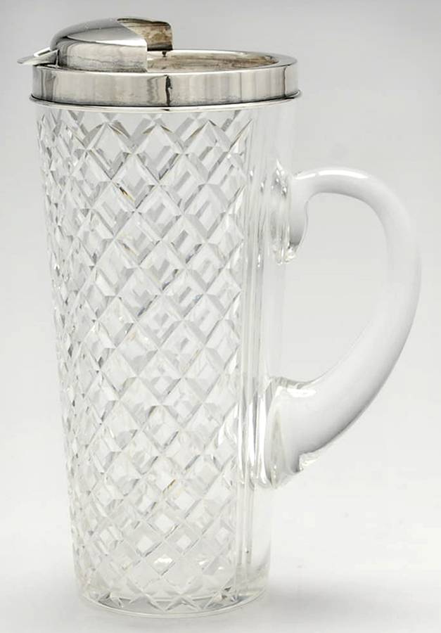 Delft Diamond 36 Oz Martini Pitcher by Hawkes-1