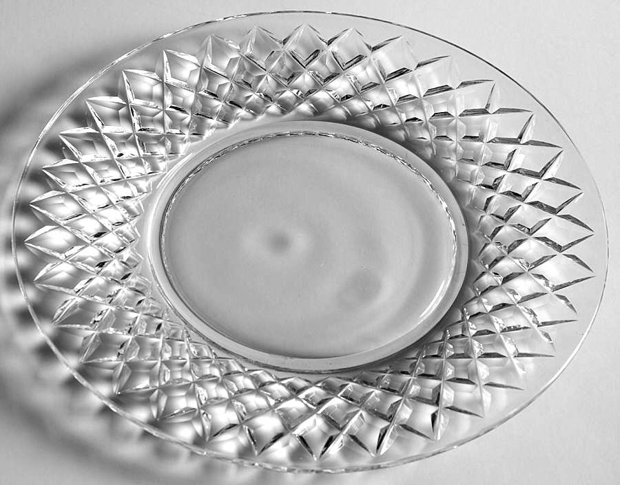 Delft Diamond Luncheon Plate by Hawkes-1
