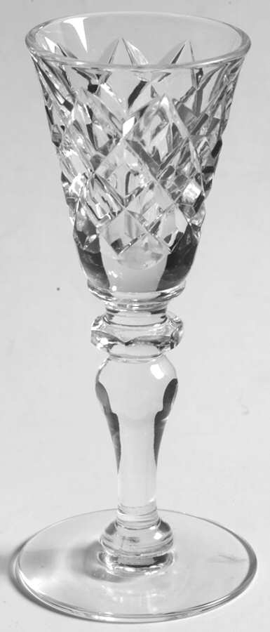 Delft Diamond Cordial Glass by Hawkes-1