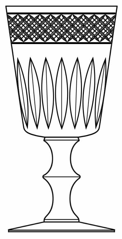 Donisel Water Goblet by Hawkes-1