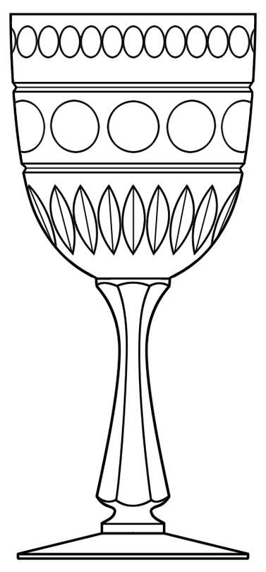 Dudley Water Goblet by Hawkes-1