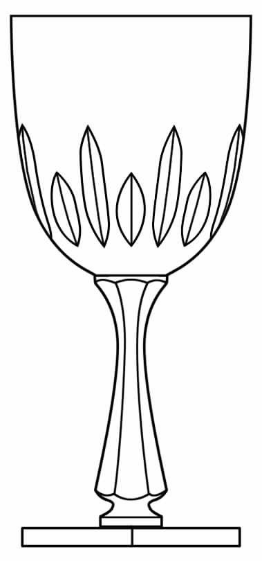 Dunmore Water Goblet by Hawkes-1