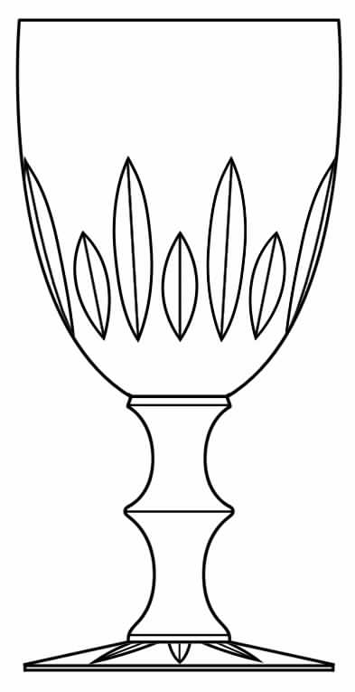 Dunmore Water Goblet by Hawkes-1