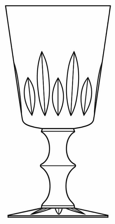 Dunmore Water Goblet by Hawkes-1