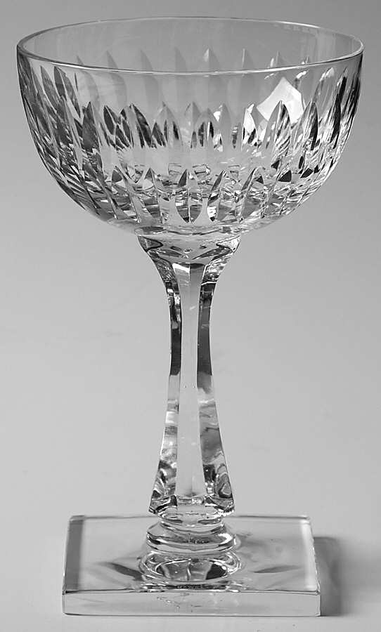 Eardley (Stem 7227, Square Base) Champagne/Tall Sherbet by Hawkes-1