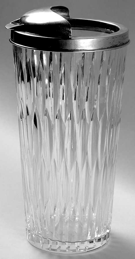 Eardley (Stem 7240) 40 Oz Sterling Rim Martini Pitcher by Hawkes-1