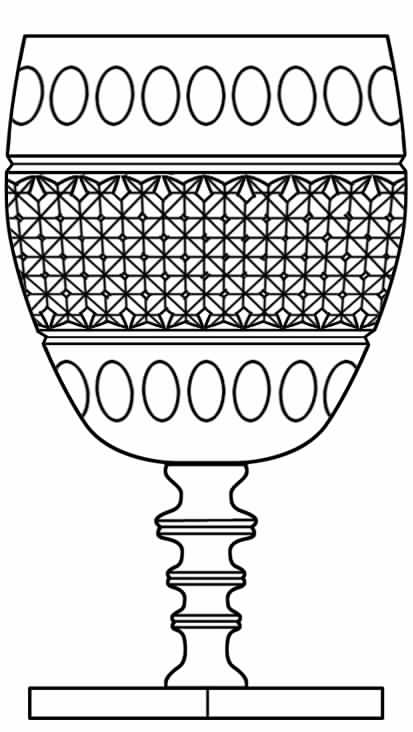 Foley Water Goblet by Hawkes-1