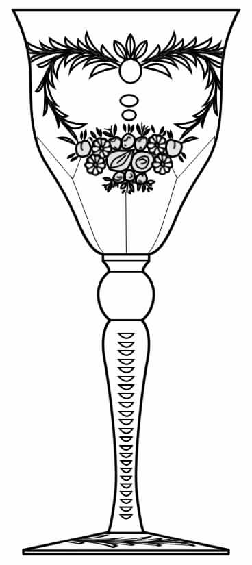 Francis I (Stem 7090) Water Goblet by Hawkes-1